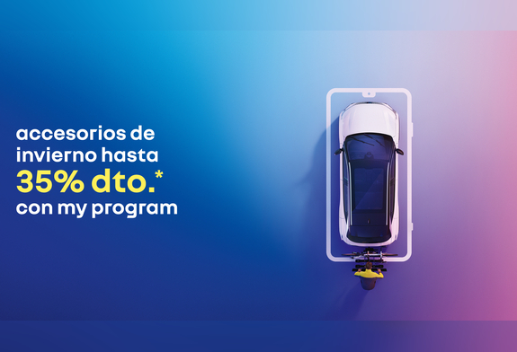 Disfruta de hasta un 35% de dto con my program?