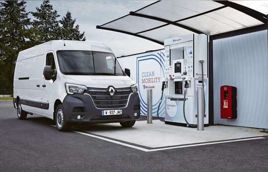 Primeras furgonetas de hidrógeno Renault antes de fin de año